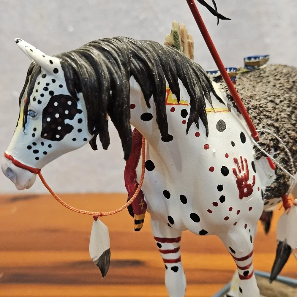 Trail of Painted Ponies War Pony #1452 • Rance Hood • 2003 Westland NIB